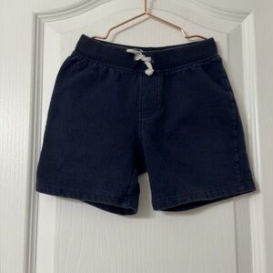Alex & Jack navy blue boys toddler drawstring pull on shorts size 4T
